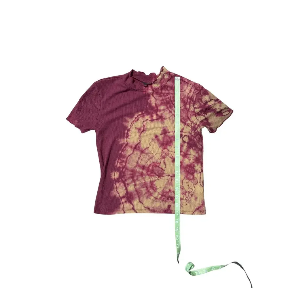 Tie Dye Stretchy Shirt | Children's Top | Geode Tie - Reverse Dye